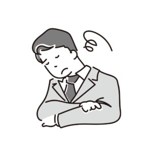 困っている人