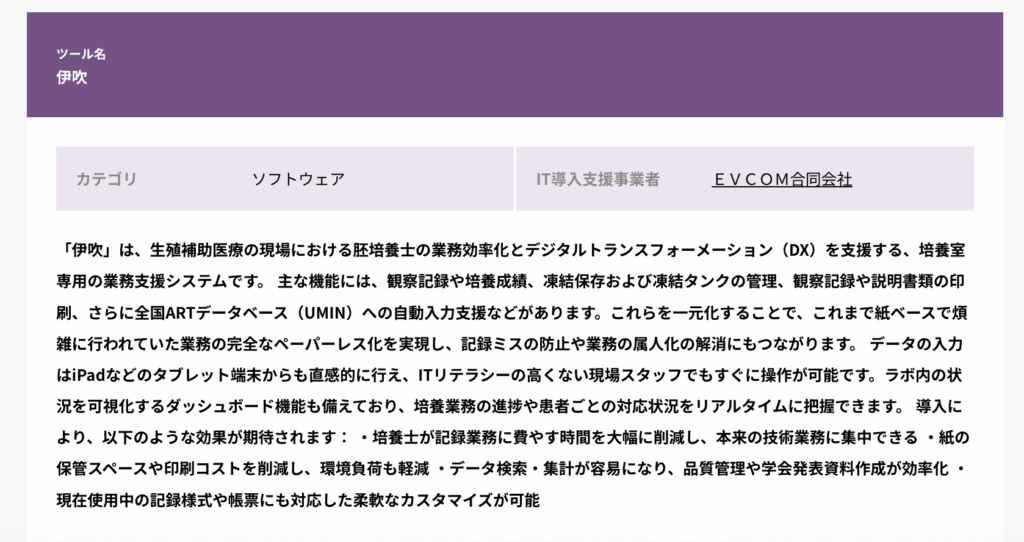 伊吹の説明